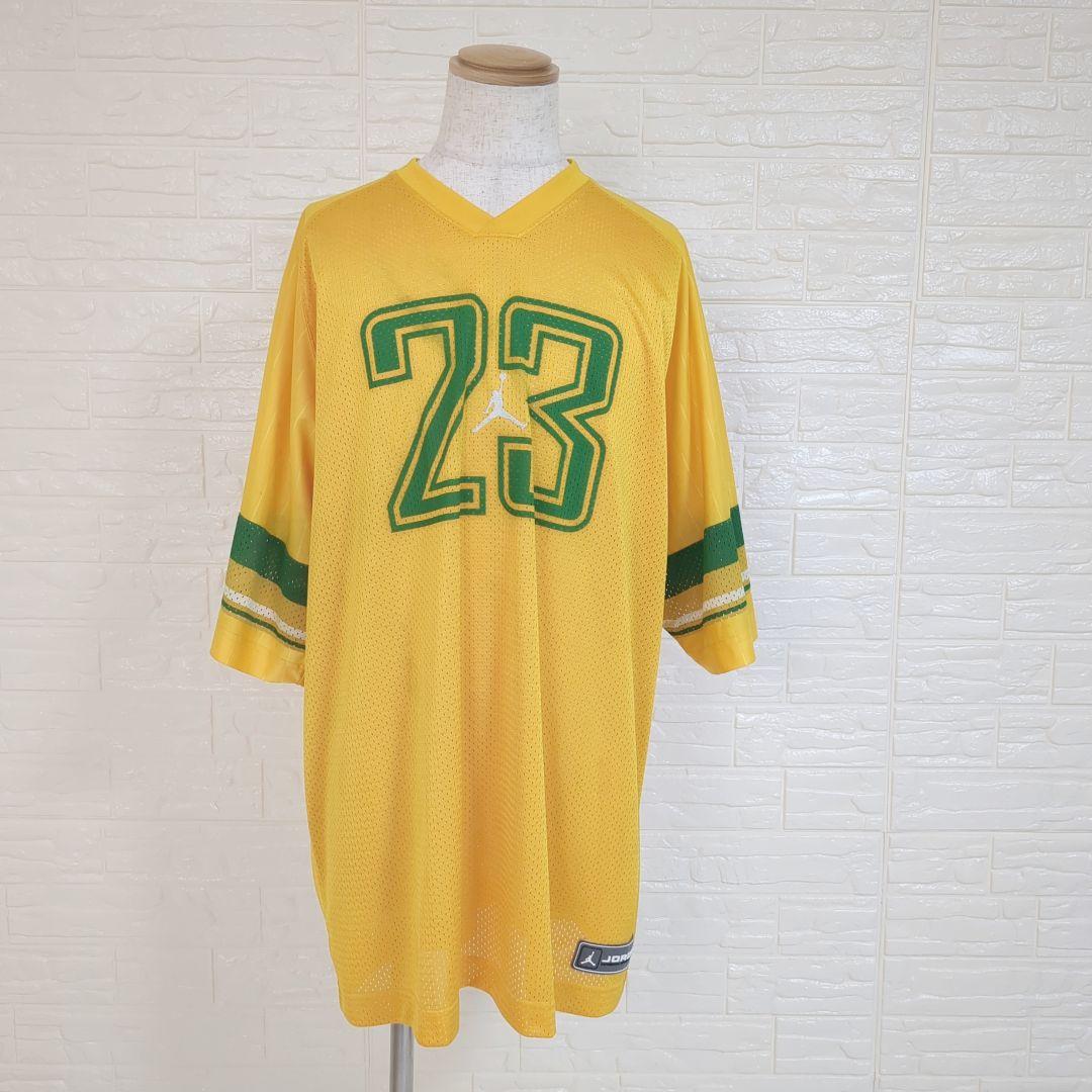 Jordan 23 メッシュゲームシャツ US企画 XL メンズ 黄 *678