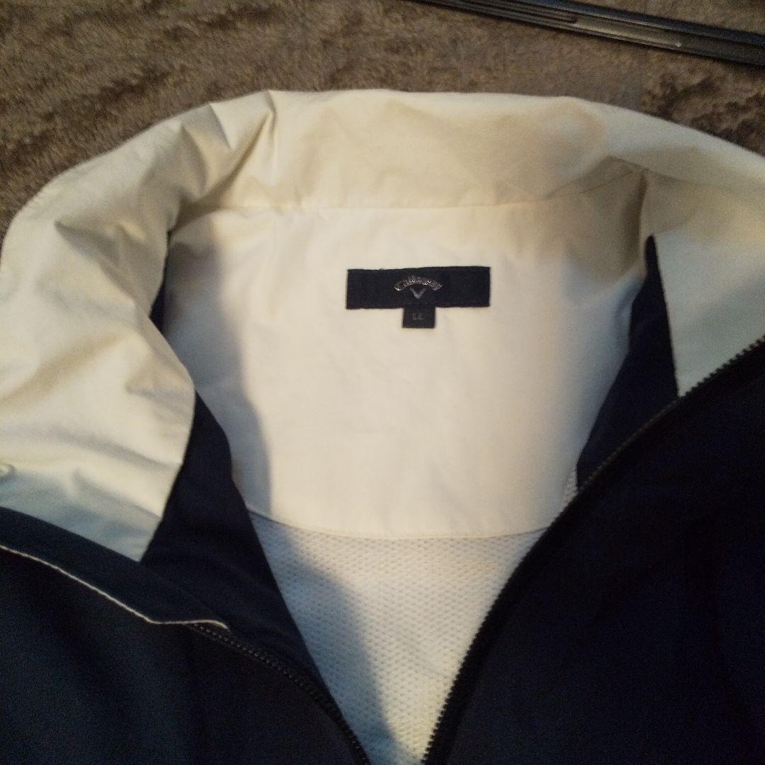 Callaway レインウェア ネイビー/ホワイト LL