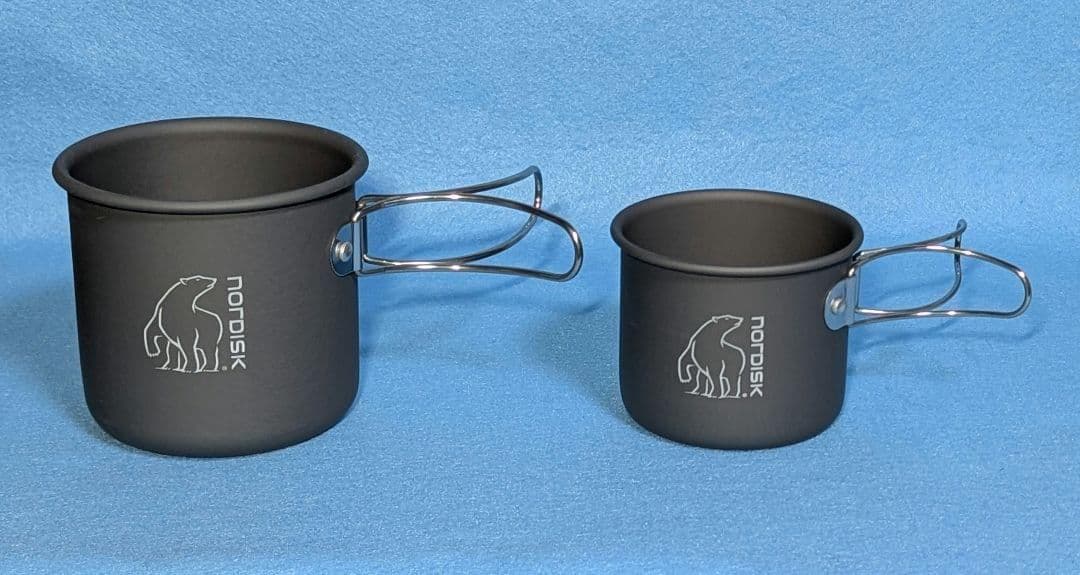 nordisk アルミマグ 400ml×2 200ml×2 4個