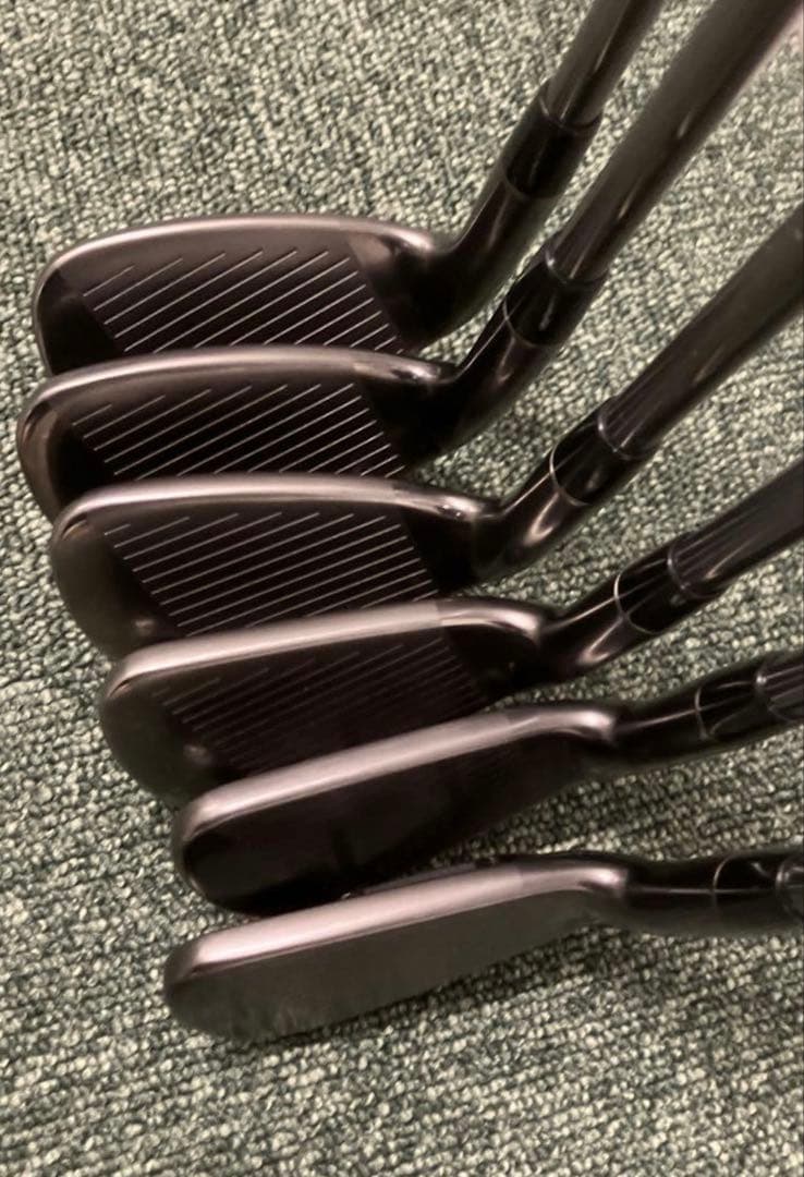 名器APEX(2019)フォージド5〜pw モーダス105(S)美品ブラック