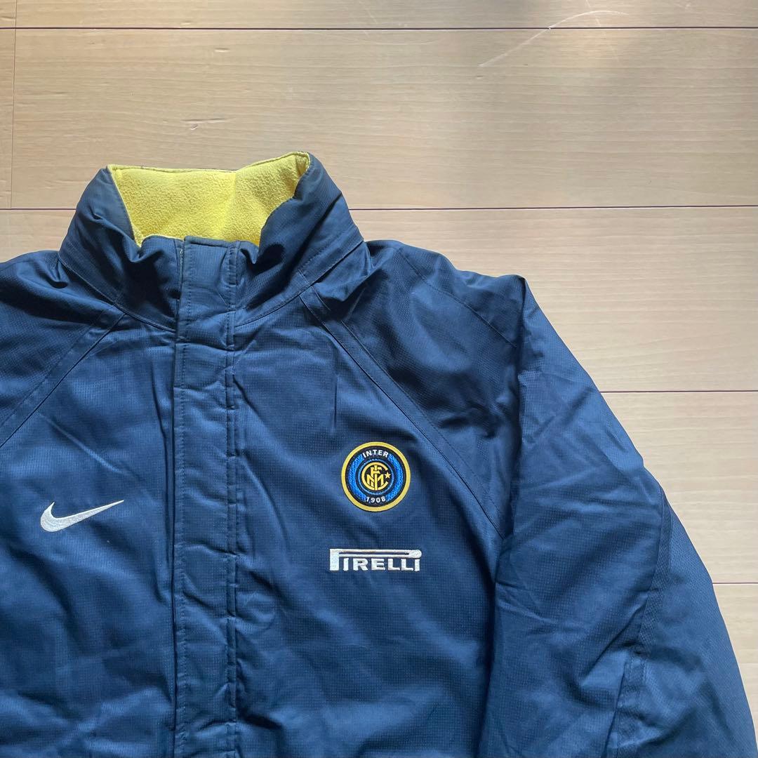 90s 00s NIKE インテルミラノ 中綿ジャケット 旧エンブレム