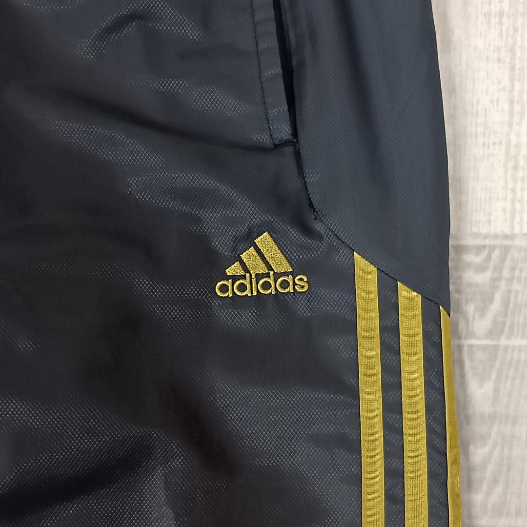 アディダス/ウィンドジャケット×パンツ/セットアップ/裏起毛メッシュ/L