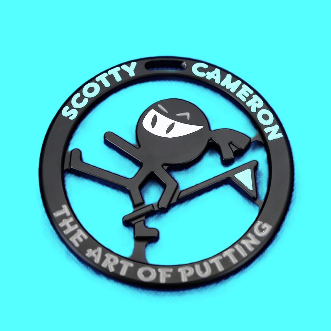 【10日迄特価セール】S. CAMERON☆ワサビ忍者バッグタグ兼 Pディスク