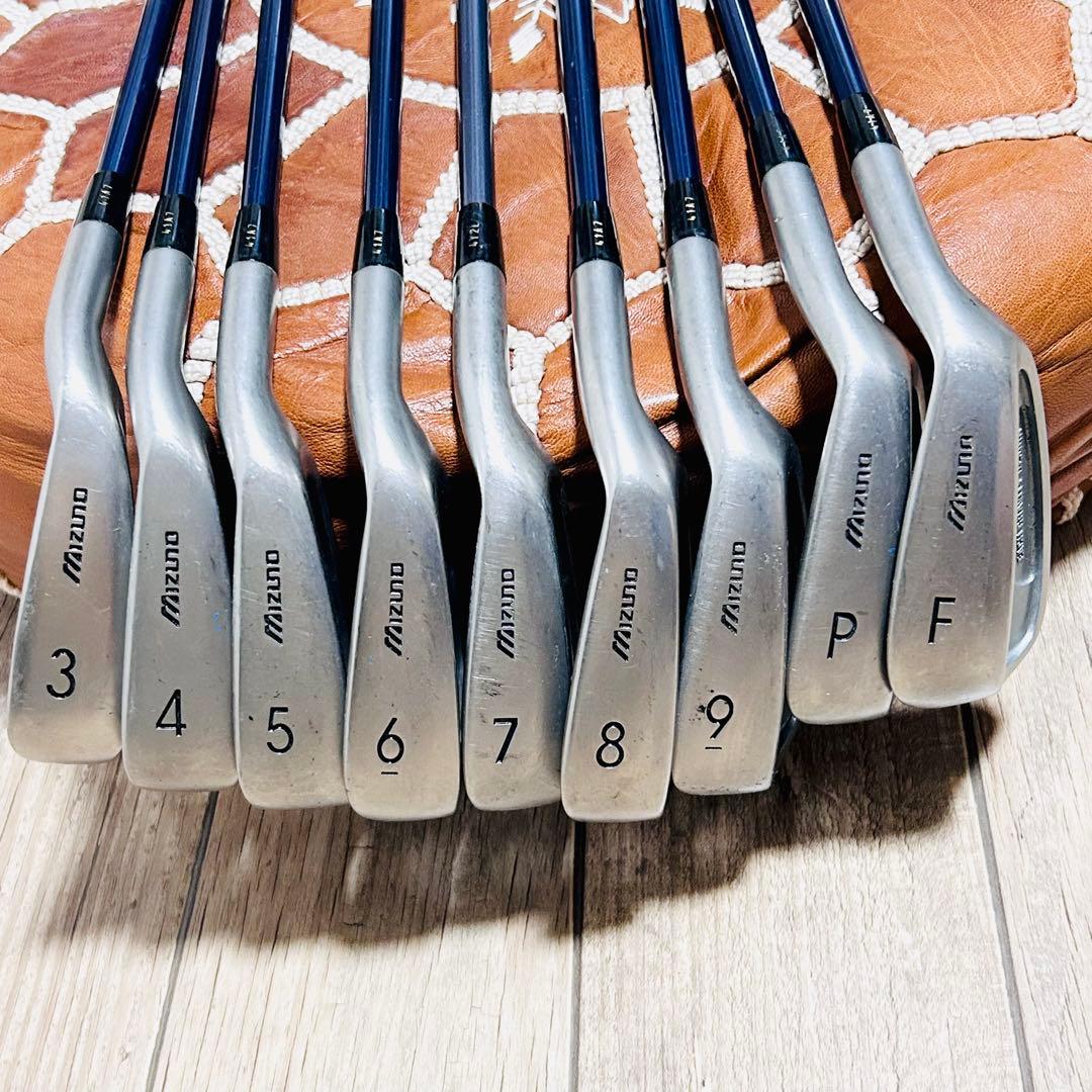 MIZUNO ゼファー EG-185 TF-2620 アイアンセット 9本set