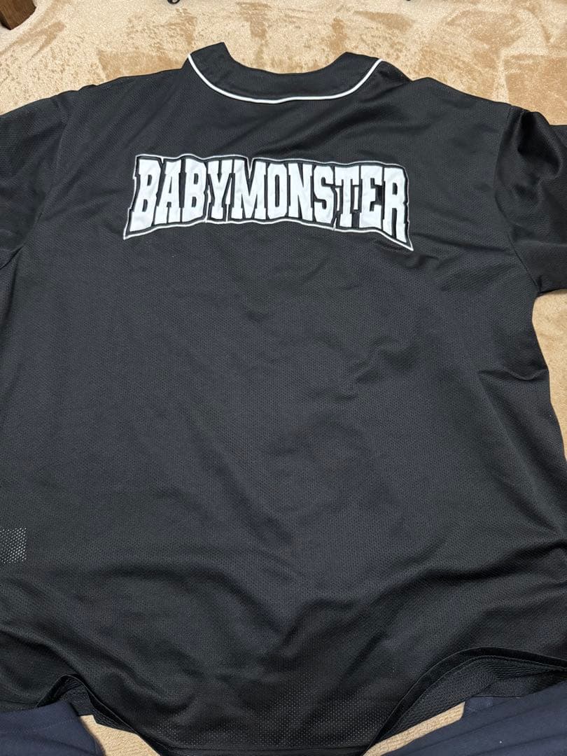 BABYMONSTER ベースボールシャツ＜25 SUMMER＞ BLACK