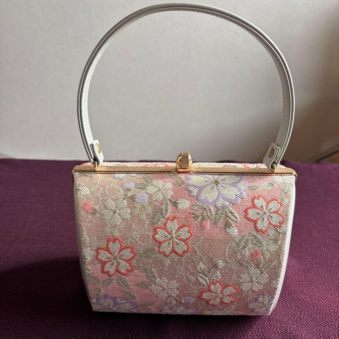 成人式　バッグ　桜