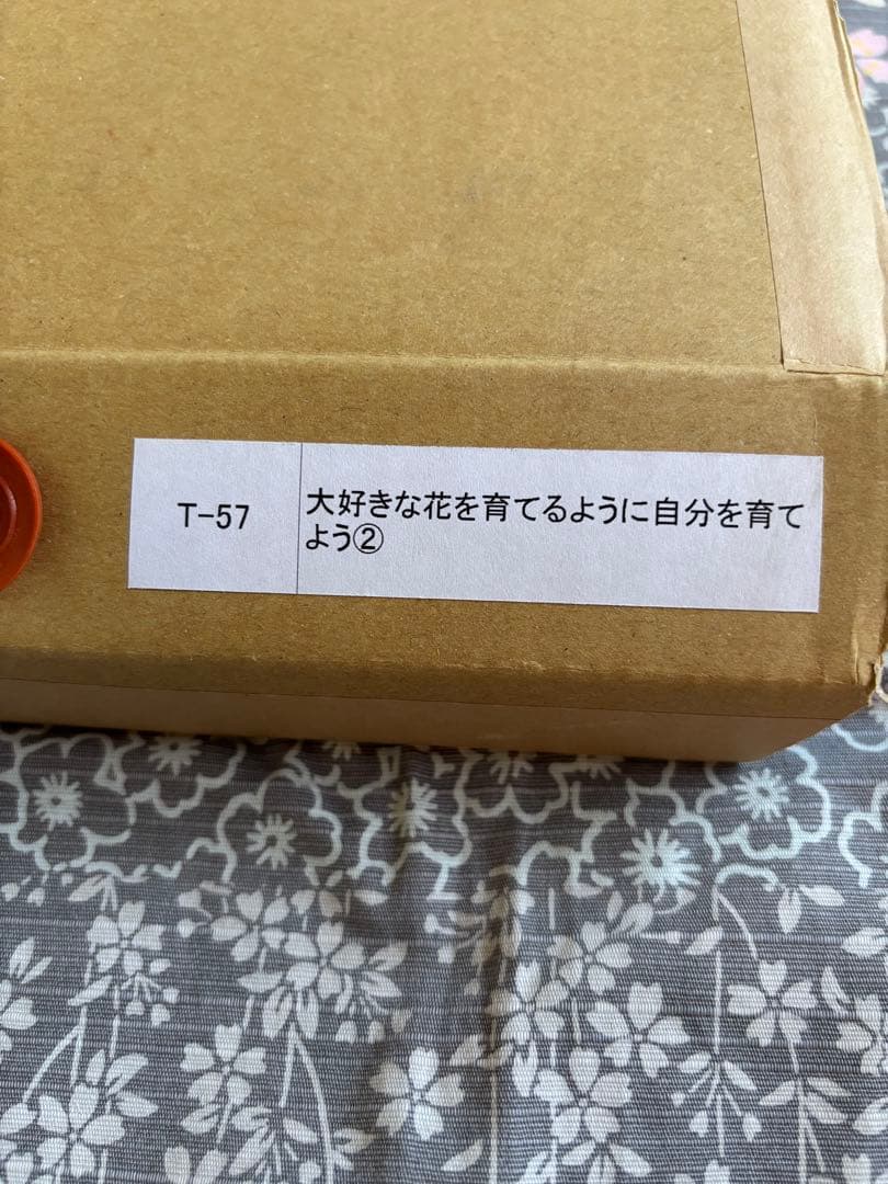 武田双雲さん作品「大好きな花を育てるように自分を育てよう」