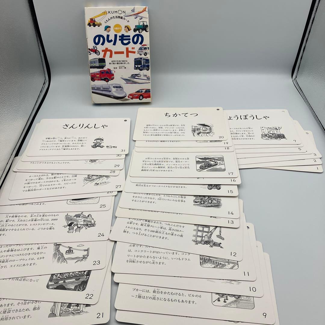 KUMON　カード　９点　セット　くもん　公文　英語　ひらがな　カタカナ　九九