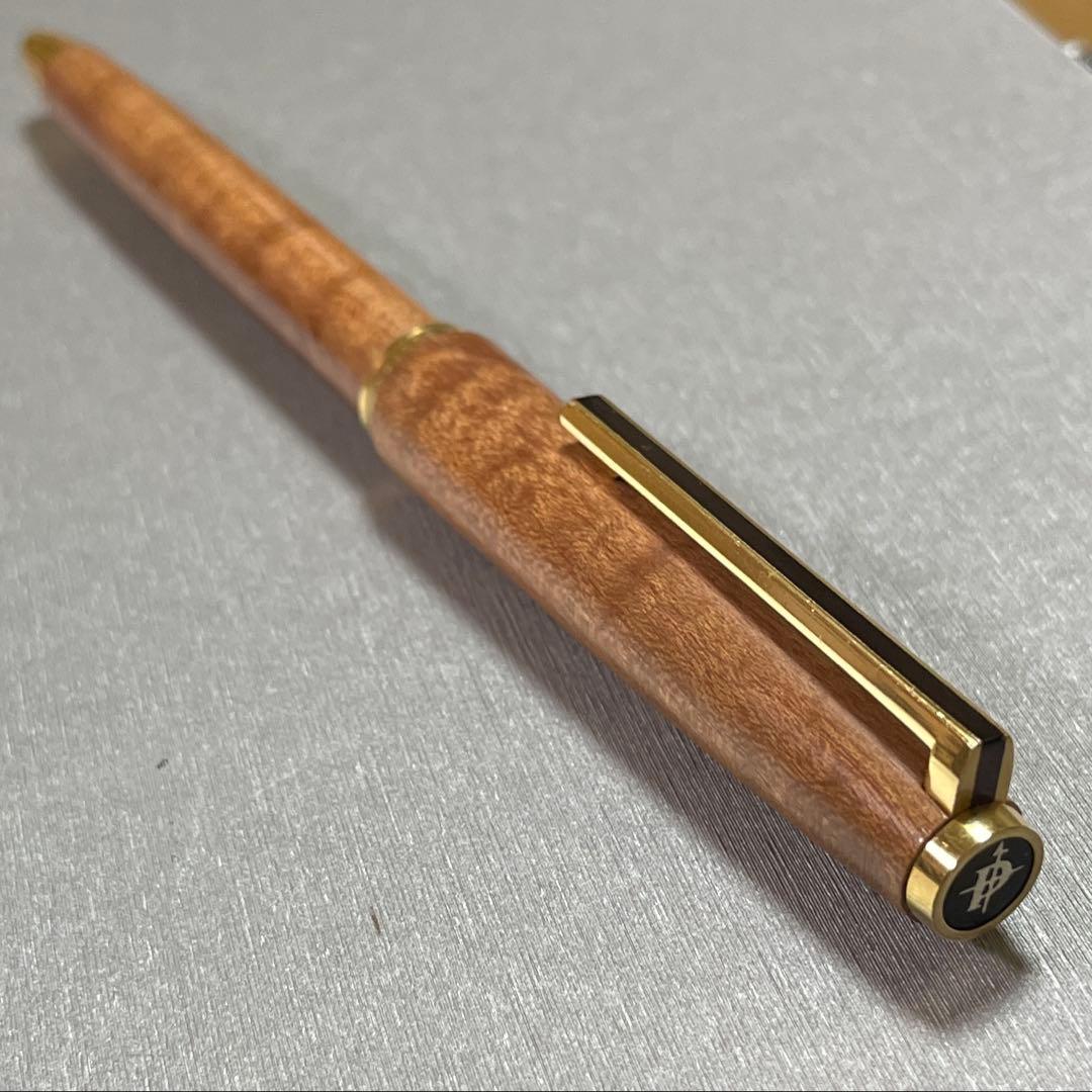 パイロット旧型カスタムカエデ楓ボールペン深い木目の美品希少品木軸 ご縁のある方へ