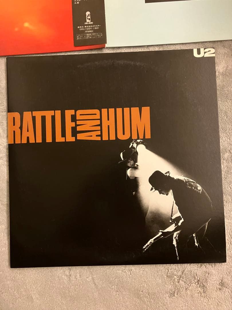 国内盤　セット　U2 レコード　 rattle and hum