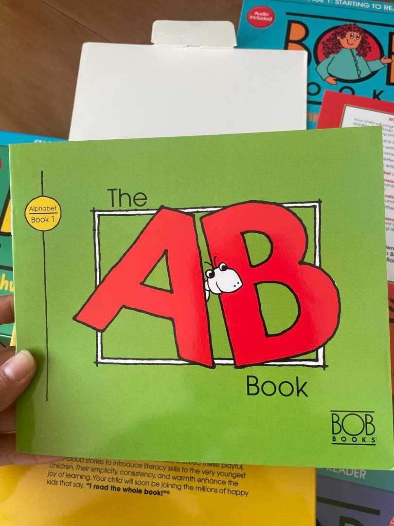 BOB books 6セット英語絵本　英語教材 音声あり