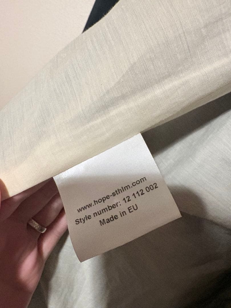 【希少】HOPE ハンティングジャケット 48 黒 バブアー風