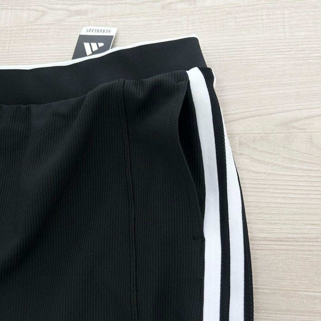 新品　アディダスゴルフ　セットアップ　春夏用　ジャケット　スカート　ブラック　L