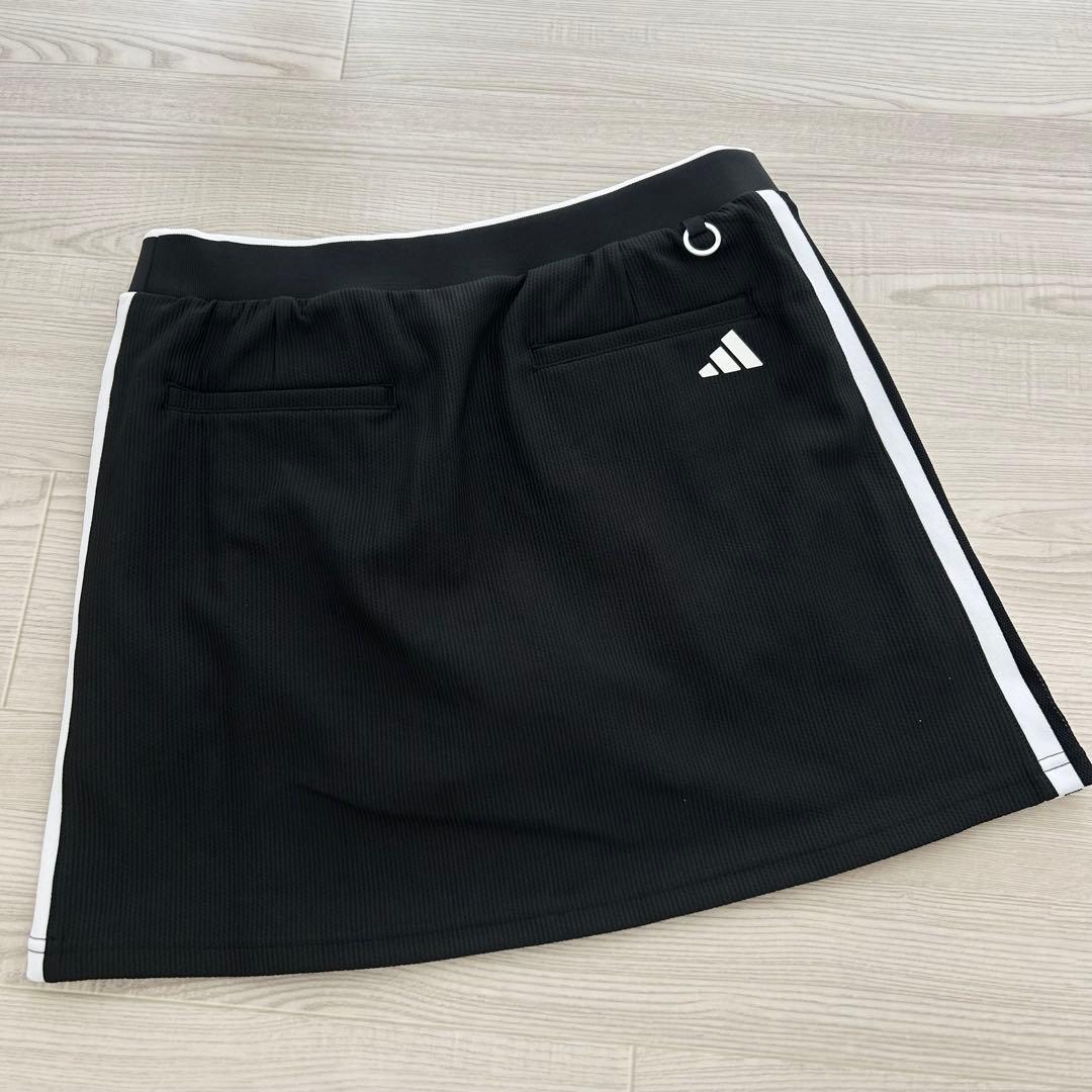 新品　アディダスゴルフ　セットアップ　春夏用　ジャケット　スカート　ブラック　L