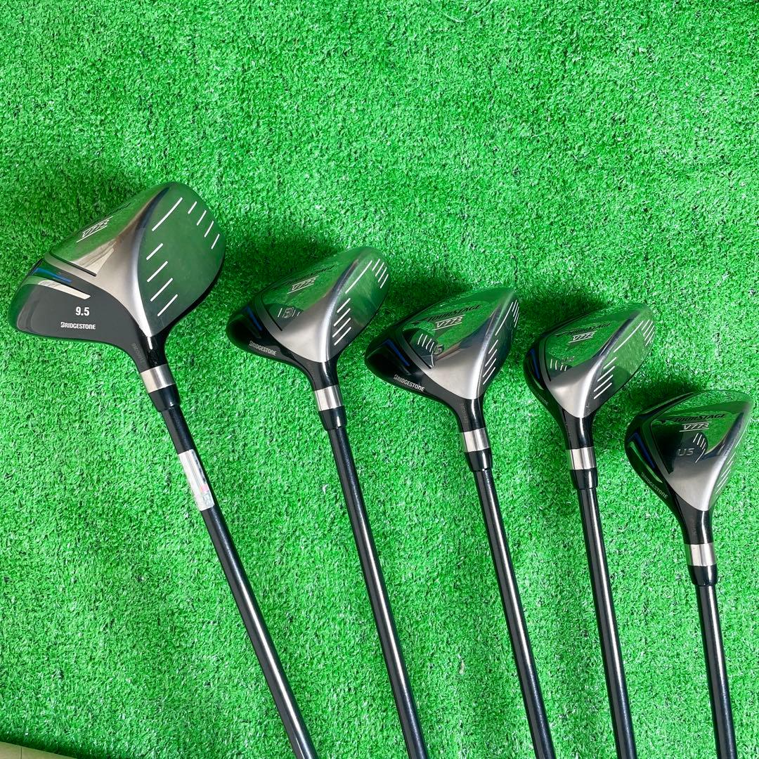 希少カラー 豪華13本 ブリヂストン ツアーステージ V773 ゴルフクラブ 青
