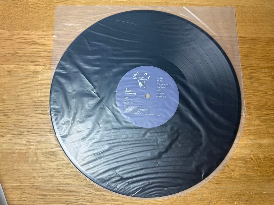 ばかのうた　星野源LPレコード