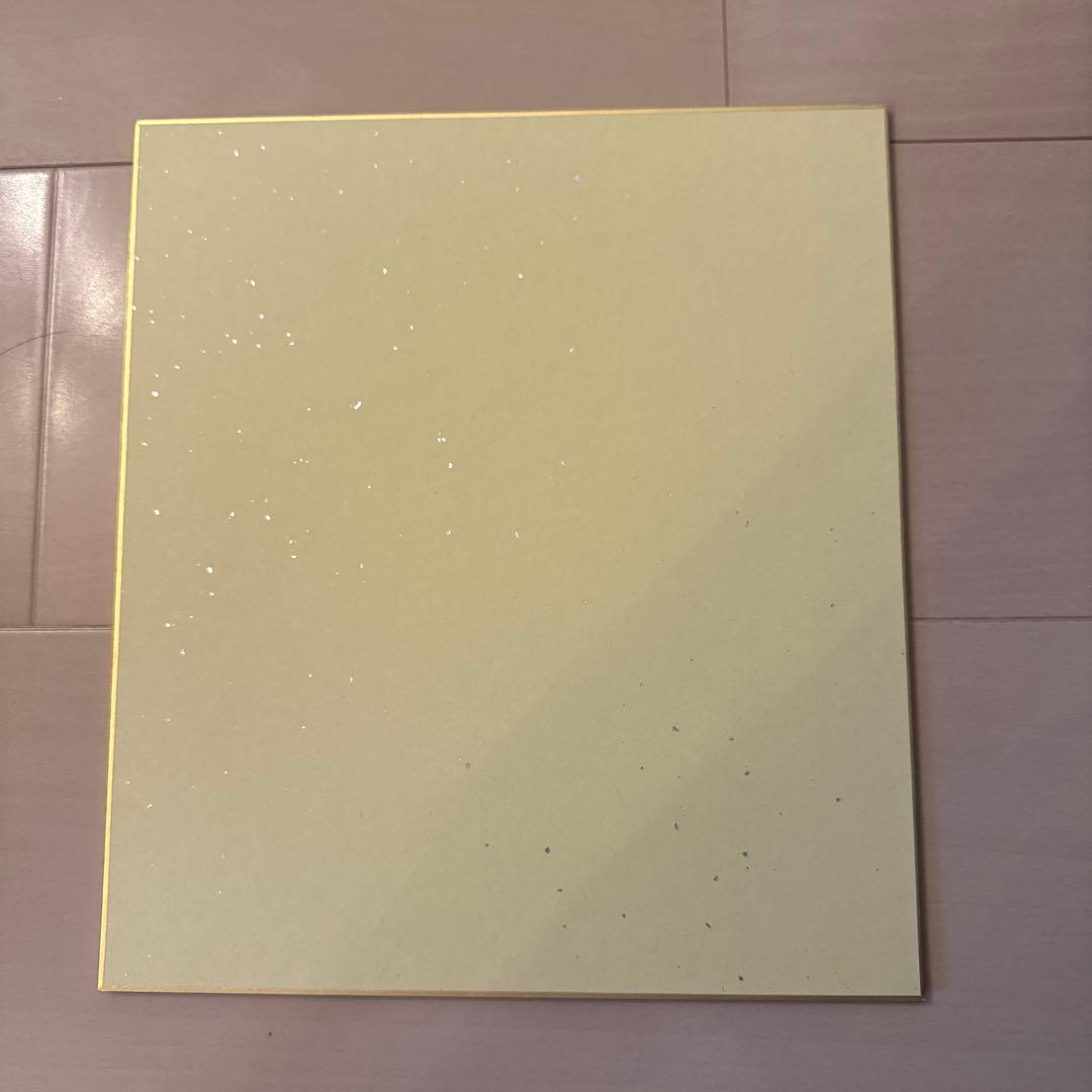 阪神タイガース　直筆サイン色紙　坂本誠志郎選手