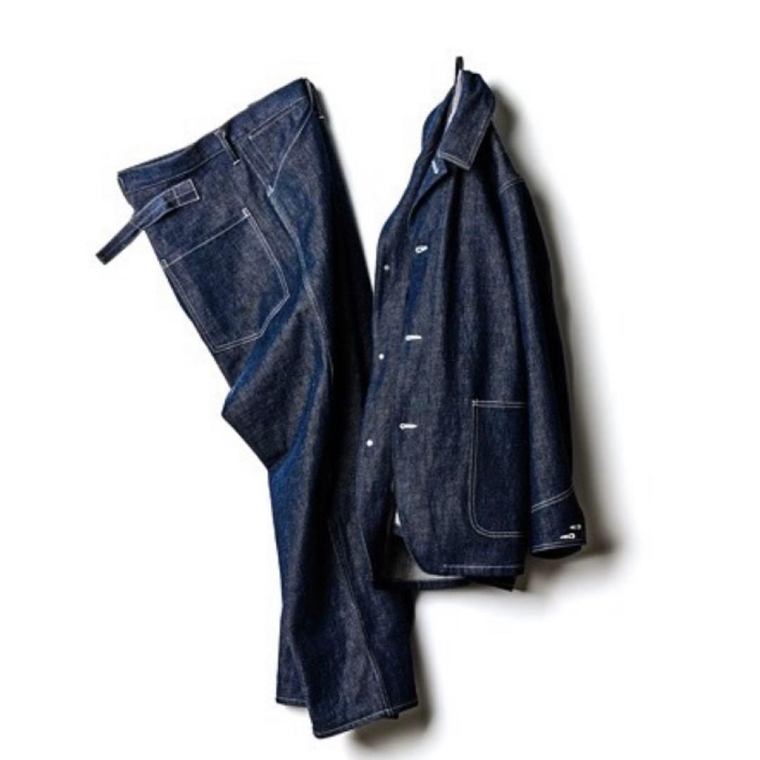 【3/3限定】MAATEE&SONS DENIM COVERALL JACKET