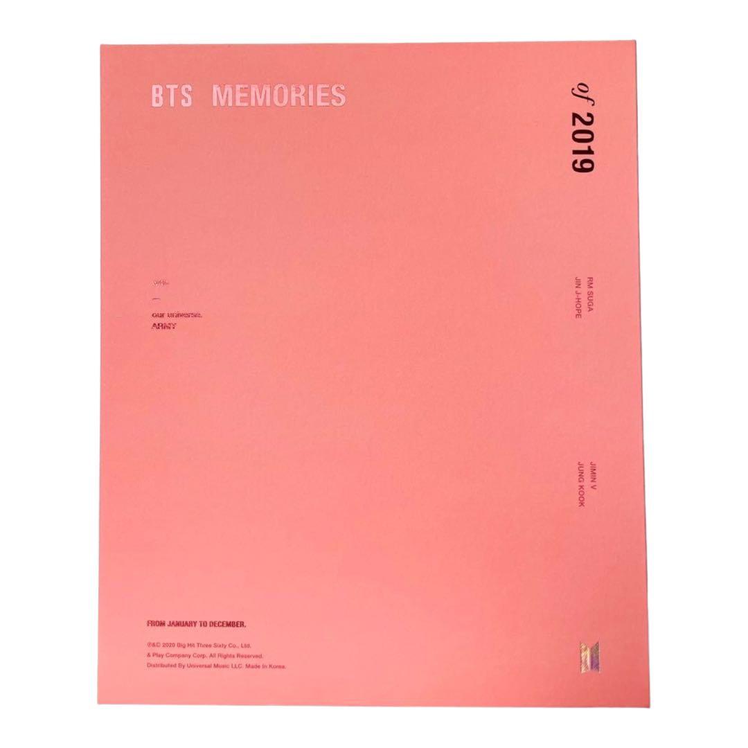 【DVD、日本語字幕つき】 BTS MEMORIES OF 2019