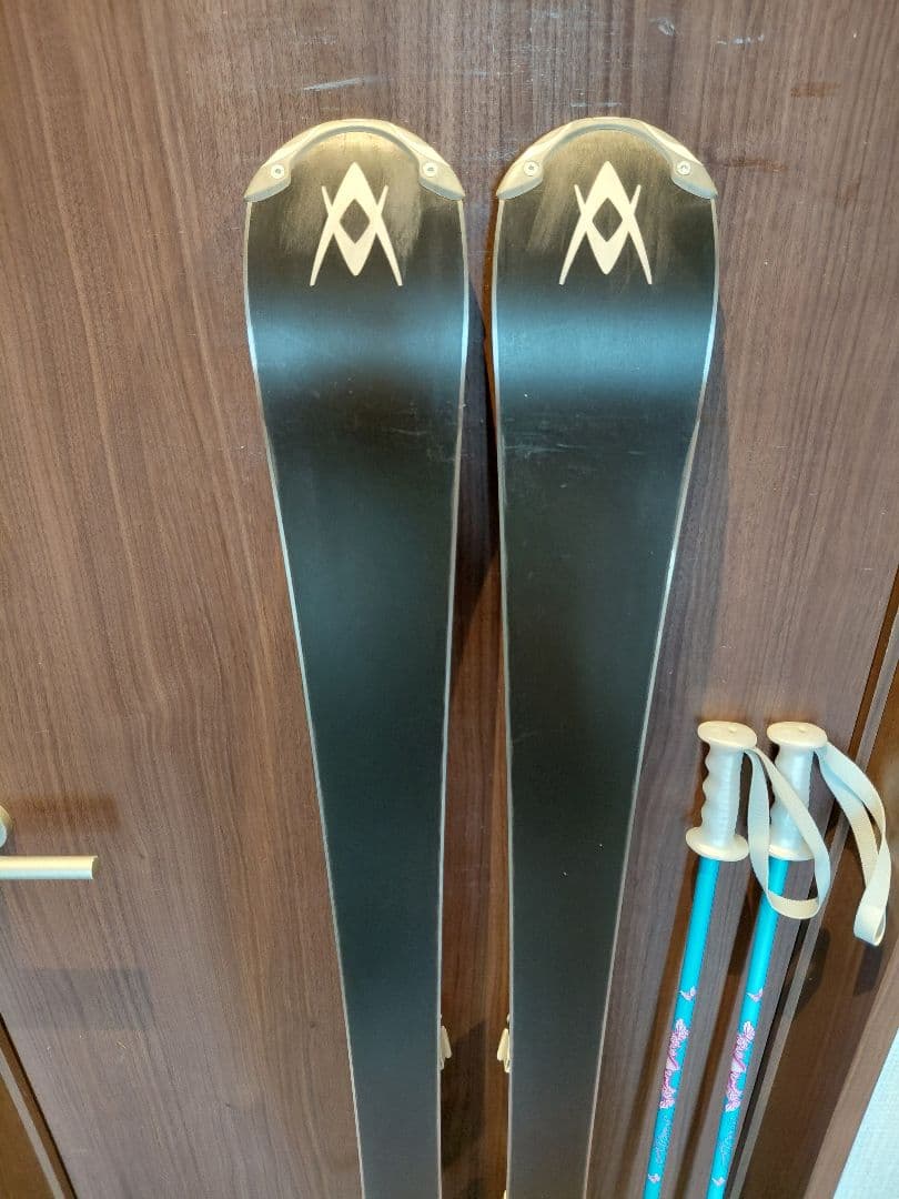 美品【ハイエンド】VOLKL レディース スキーセット メンテ・WAX済み✔