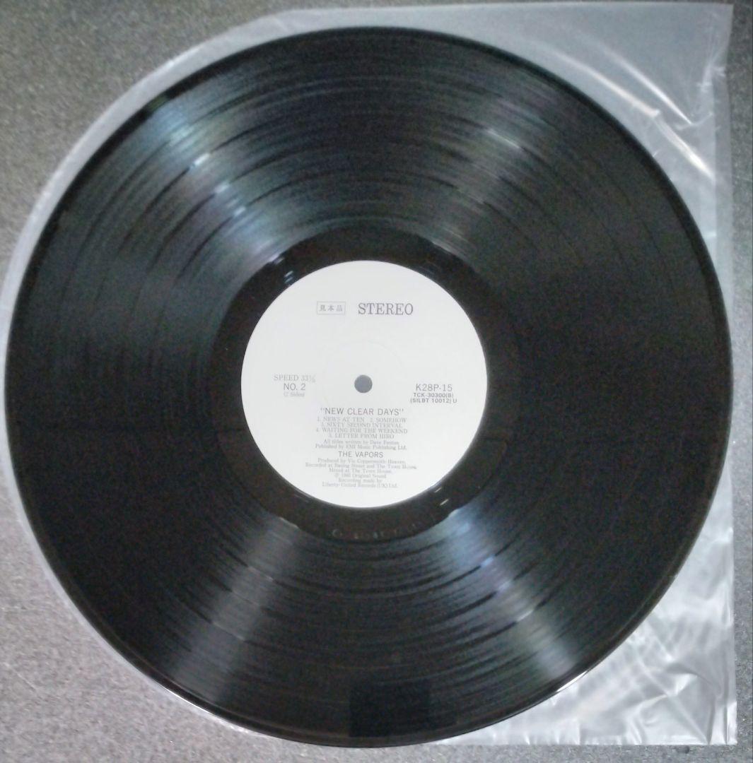 The Vapors 　New Clear Days 国内プロモ盤
