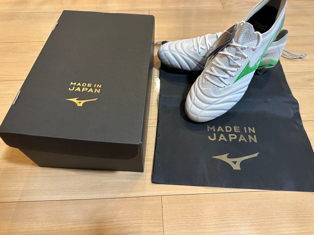 ミズノ　モレリアネオ4β ベータJAPAN ジャパン　緑 28.5cm 未使用