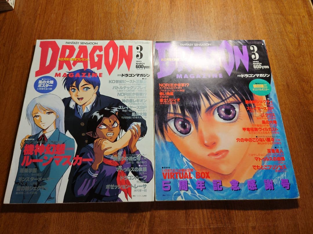 富士見書房 月刊ドラゴンマガジン ×12冊