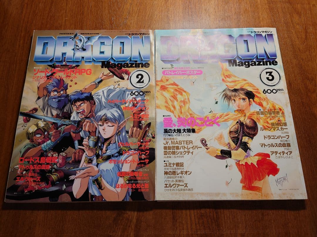 富士見書房 月刊ドラゴンマガジン ×12冊