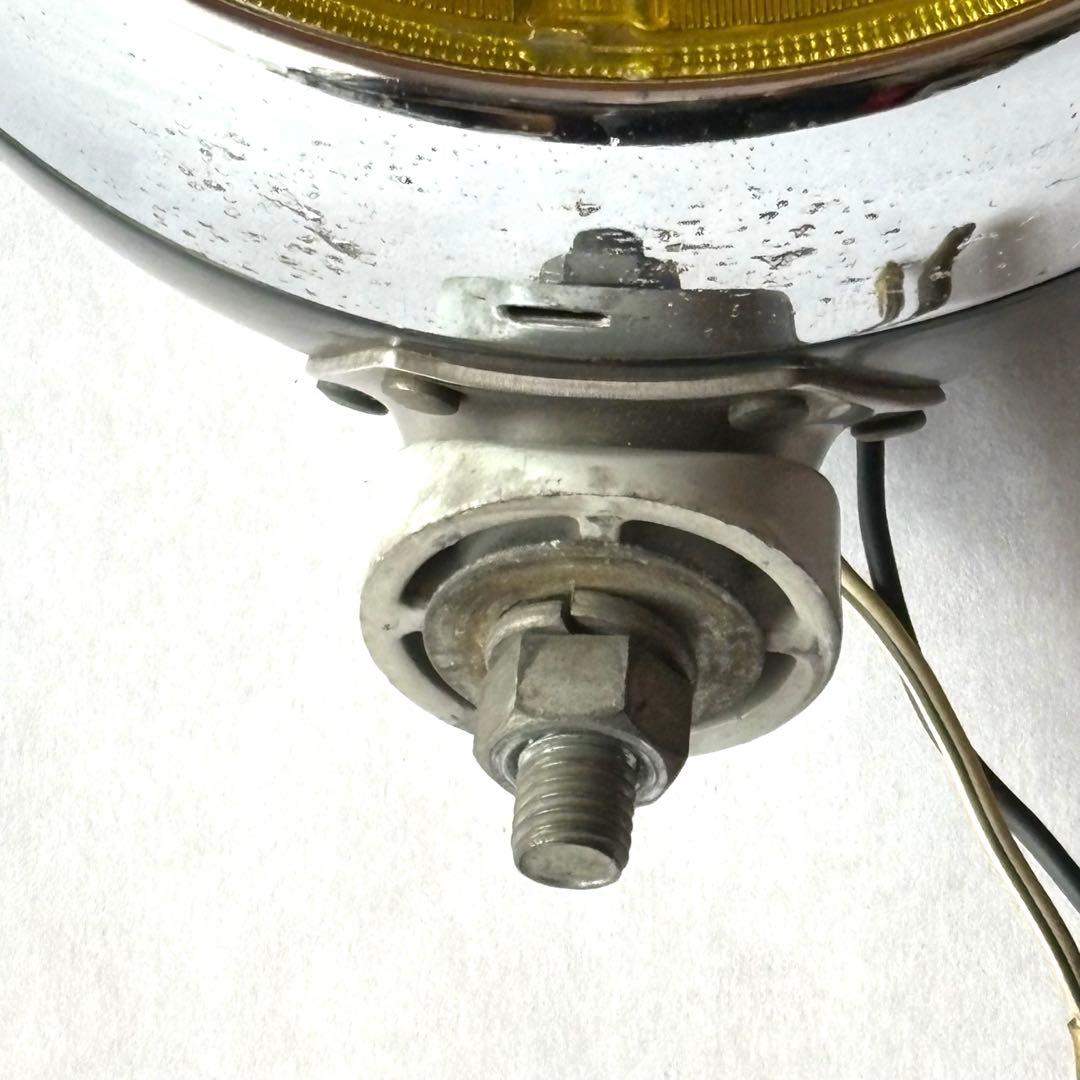 IPFフォグ190mm黄 カンガルーバー用 錆あり　ジャンク