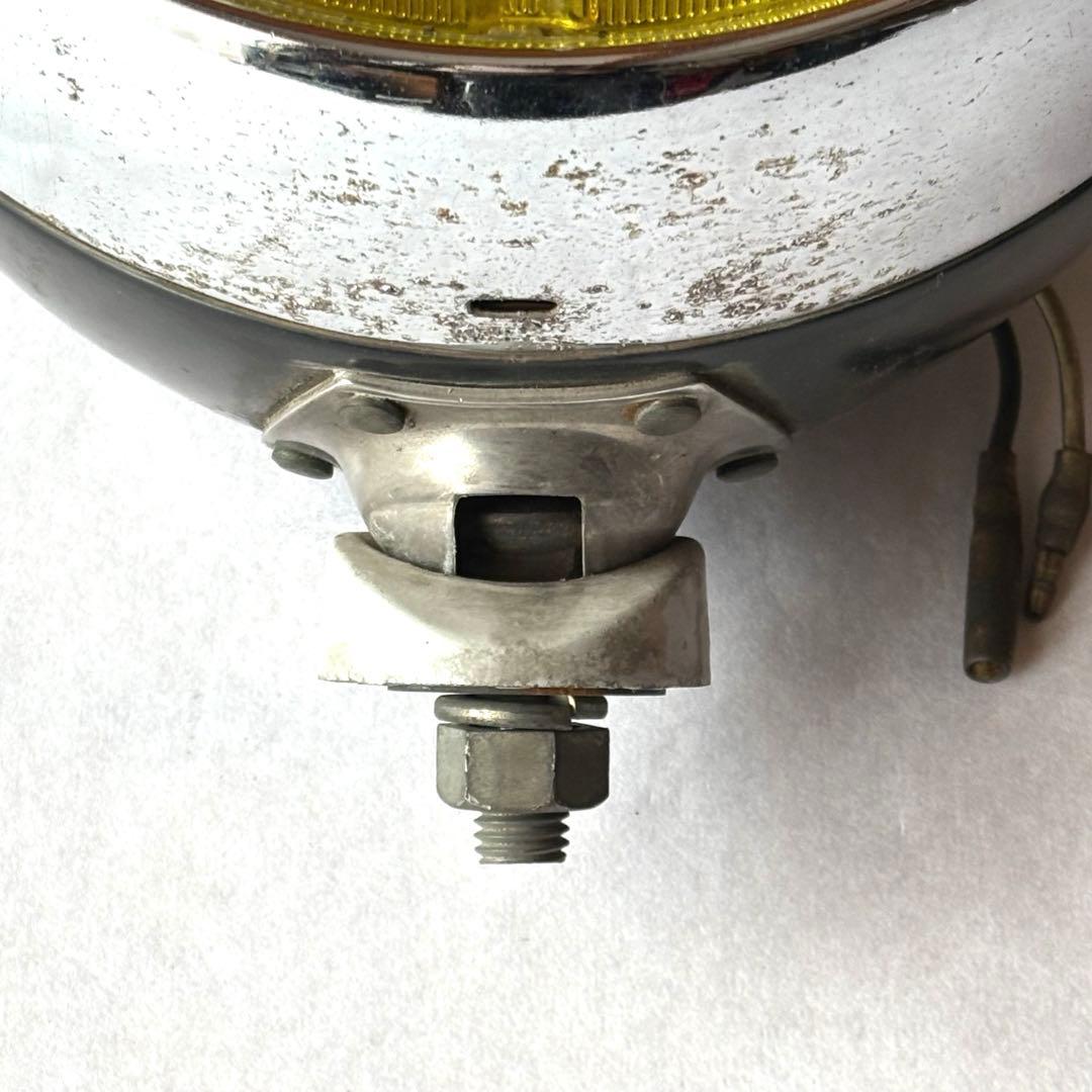 IPFフォグ190mm黄 カンガルーバー用 錆あり　ジャンク