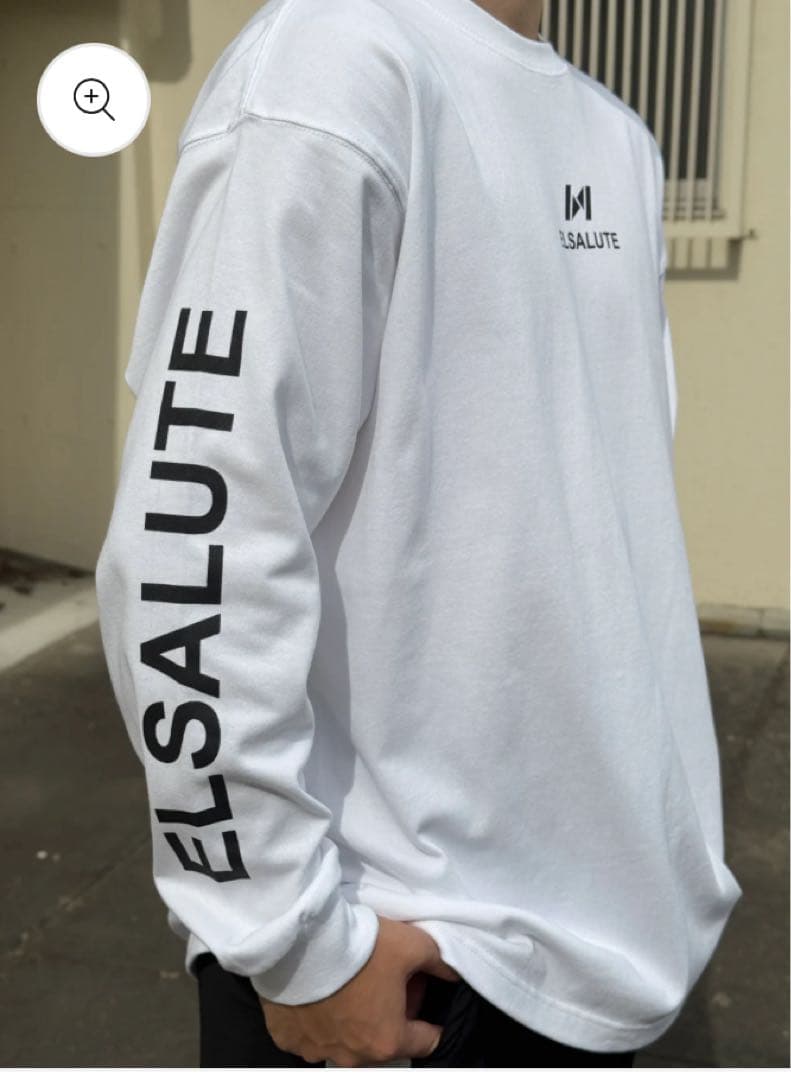 ELSALUTE ホワイト ロンT