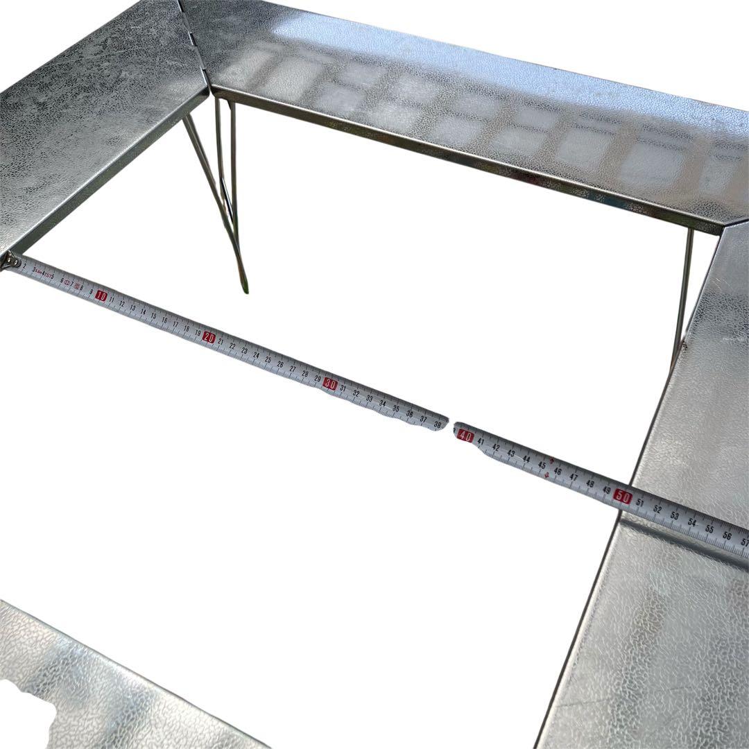 ☆Hilander ハイランダー　焚火台　ステンレス　テーブル 焚き火テーブル