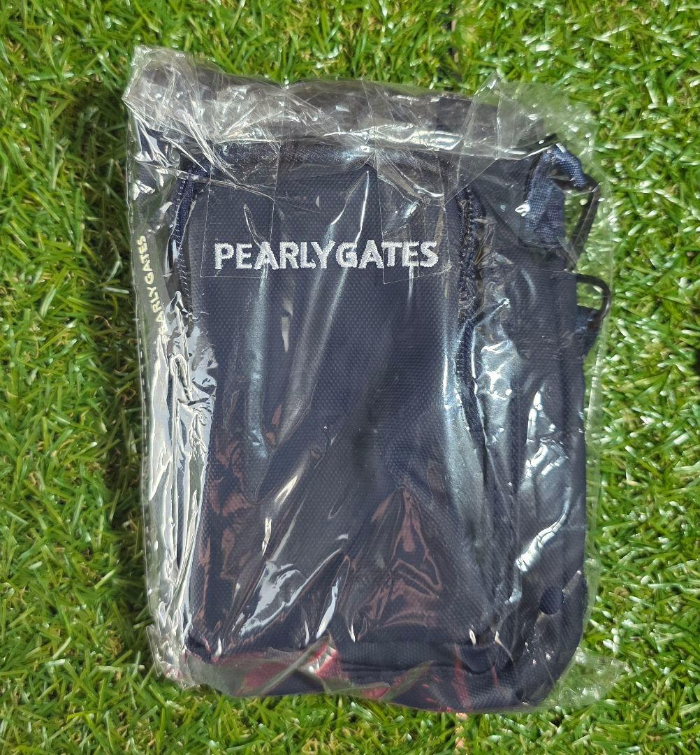 PEARLY GATES 　ネームケース & miniショルダー 【ネイビー】