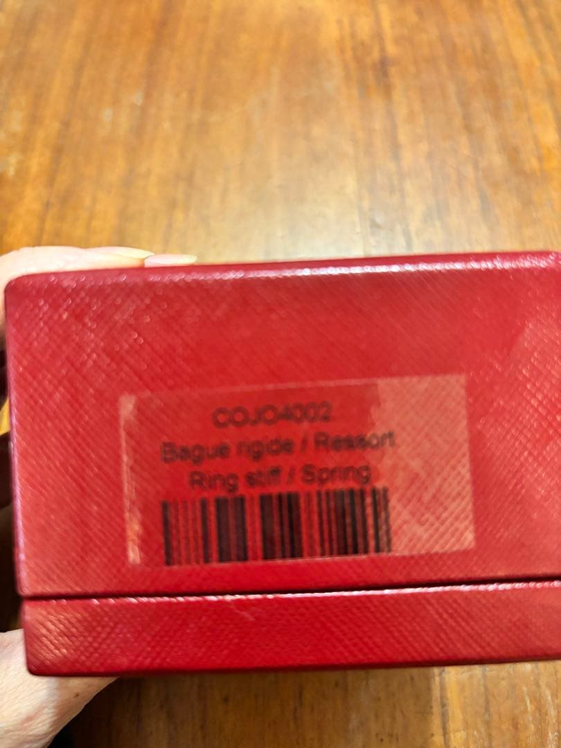 Cartier シンプルリング オリジナルボックス付き