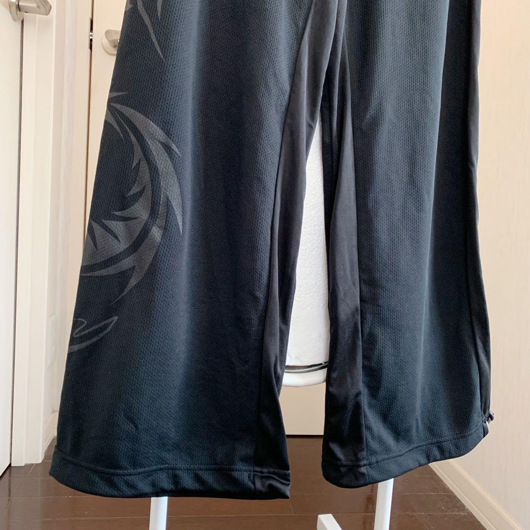 【新品・激レア！】潔い黒！ラディカルフィットネス ★ファイドウ　ドラゴンパンツ