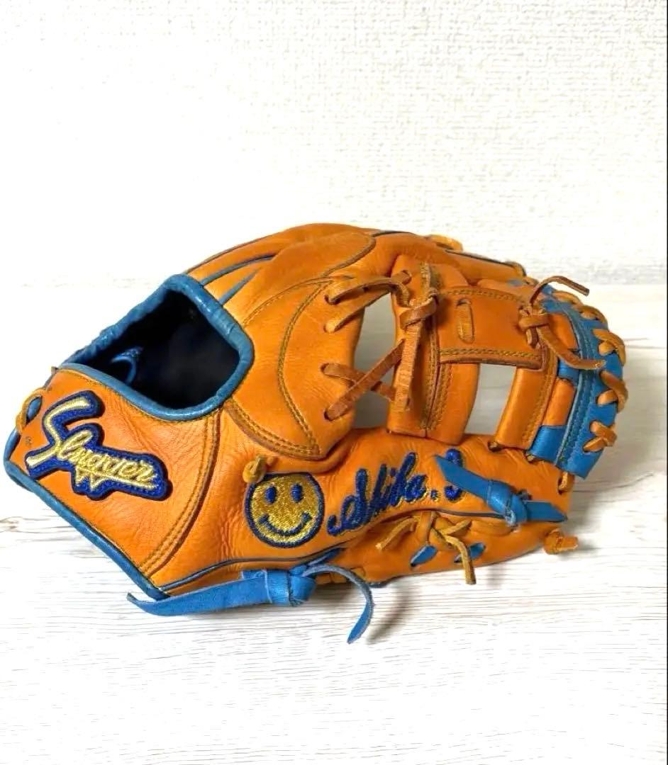 久保田スラッガー　軟式グローブ　オーダー　内野手　湯もみ型付け済