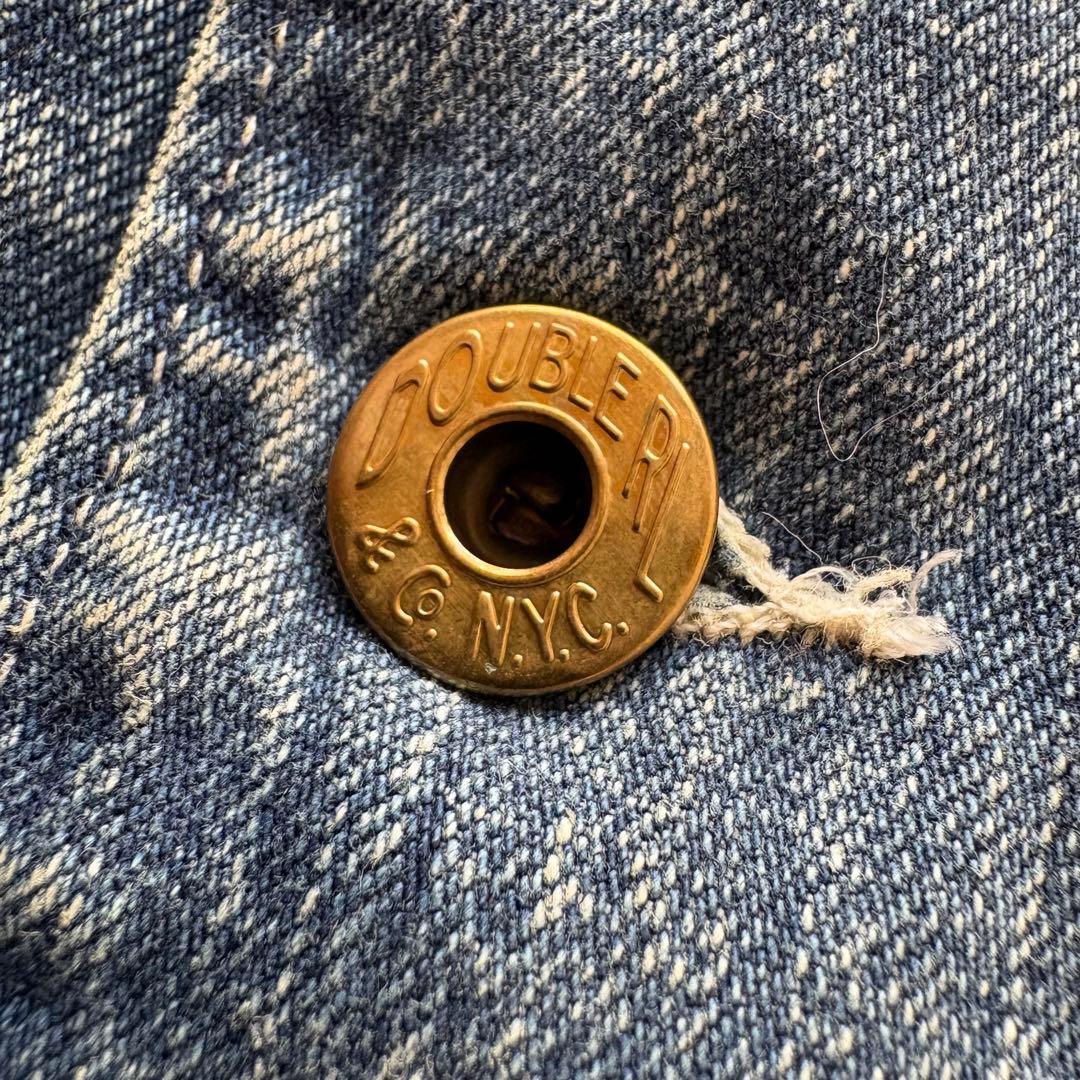 RRL コーデュロイカラー インディゴ デニム ジャケット カバーオール S