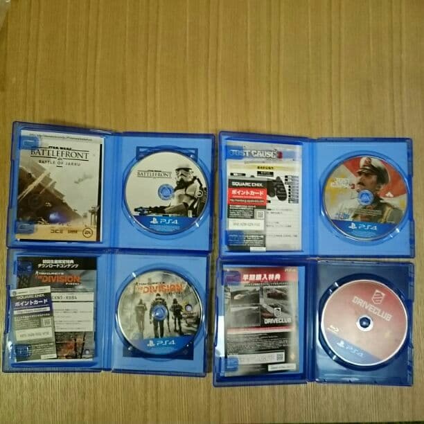 ps4各種カセット