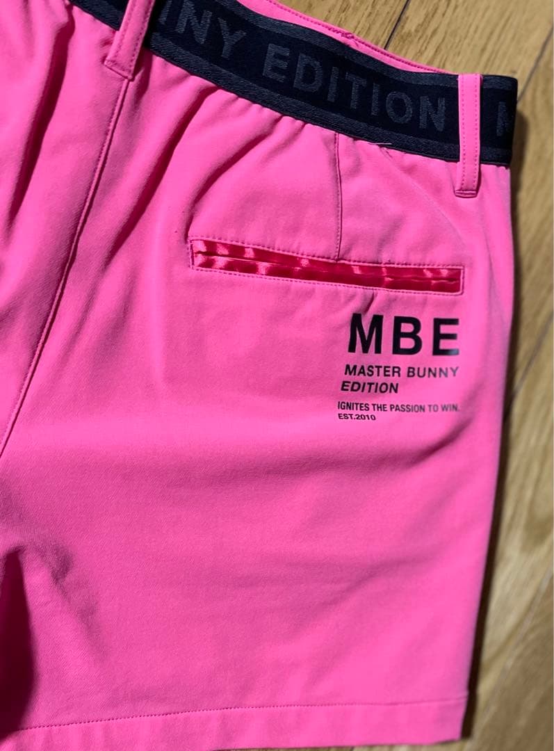 マスターバニー ラップスカート風ショートパンツ ピンク サイズ２