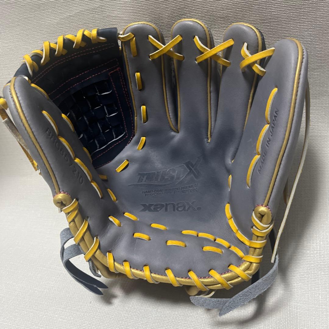 ザナックス軟式用グラブ BRG657210 内野手用 限定モデル