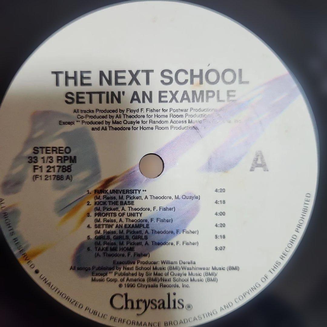 洋楽 The Next School: Settin' an Example LP
