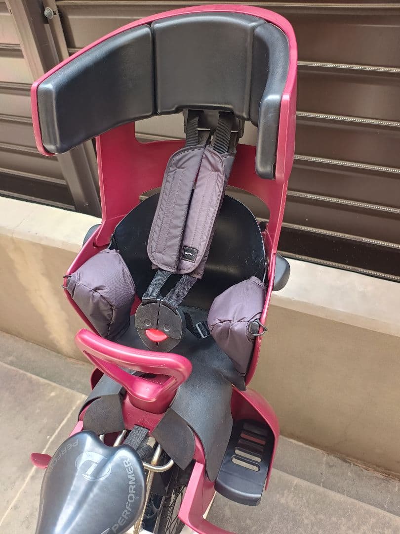 カワサキ　ノスリス　noslisu 電動アシスト三輪車+OGK チャイルドシート