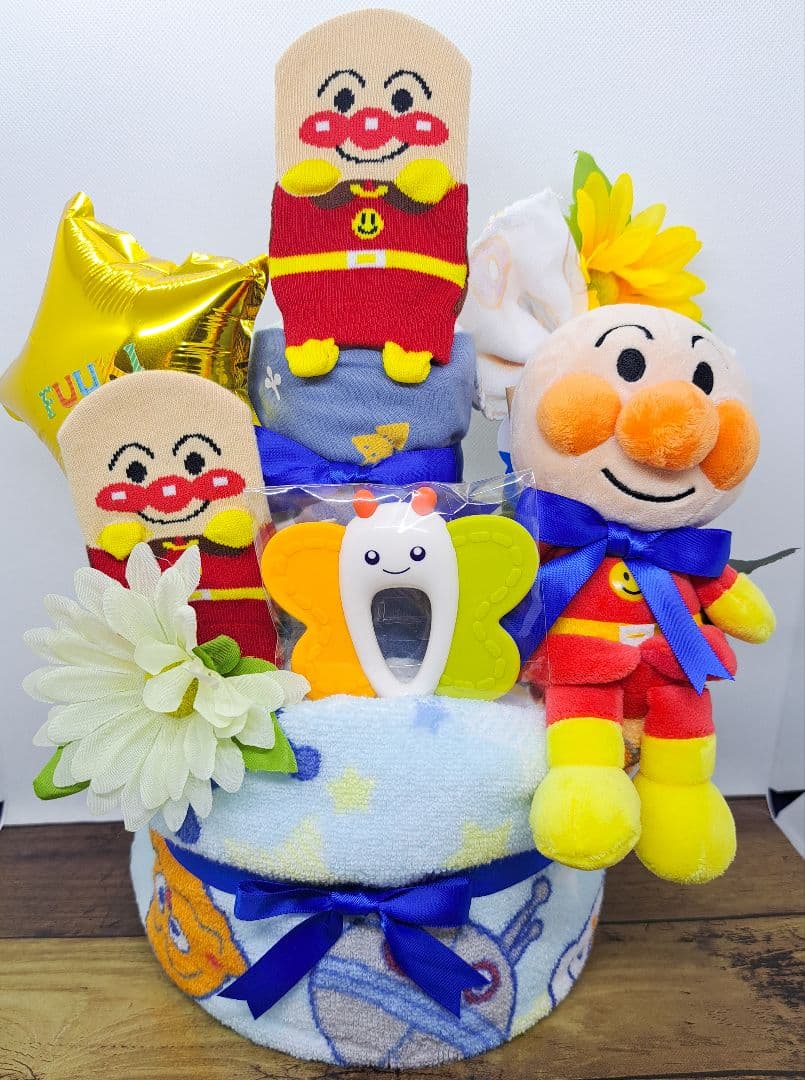 ちーちゃん♡おむつケーキ オムツケーキ タオルケーキ 出産祝い
