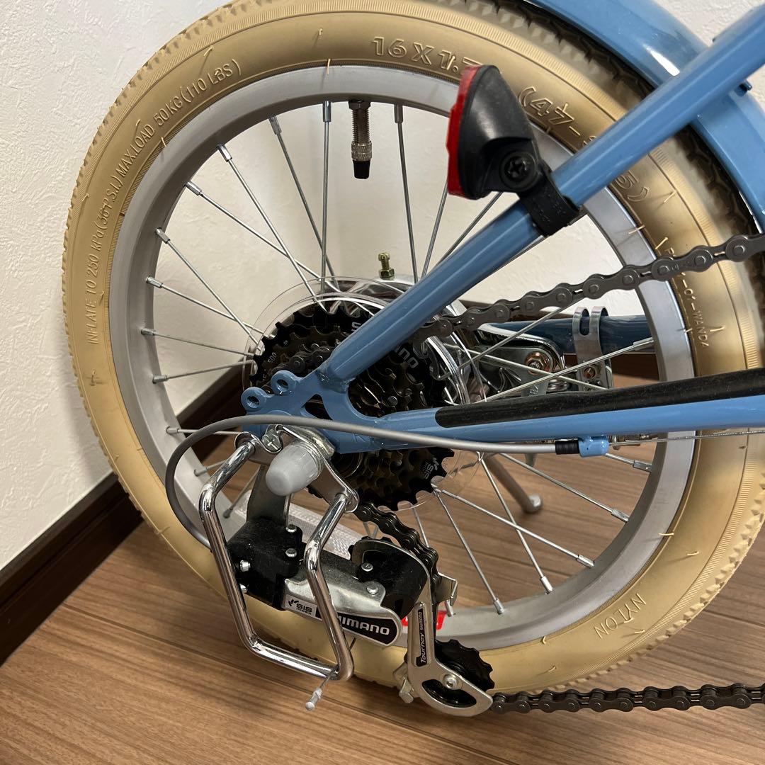 折り畳み自転車　16インチ　jeep仕様