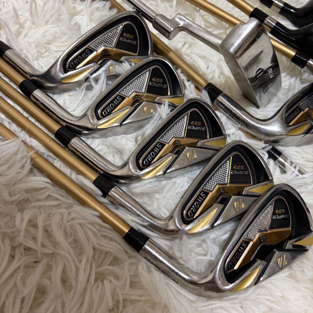 豪華11本セット KATANA SWORD SNIPER589 カタナゴルフ