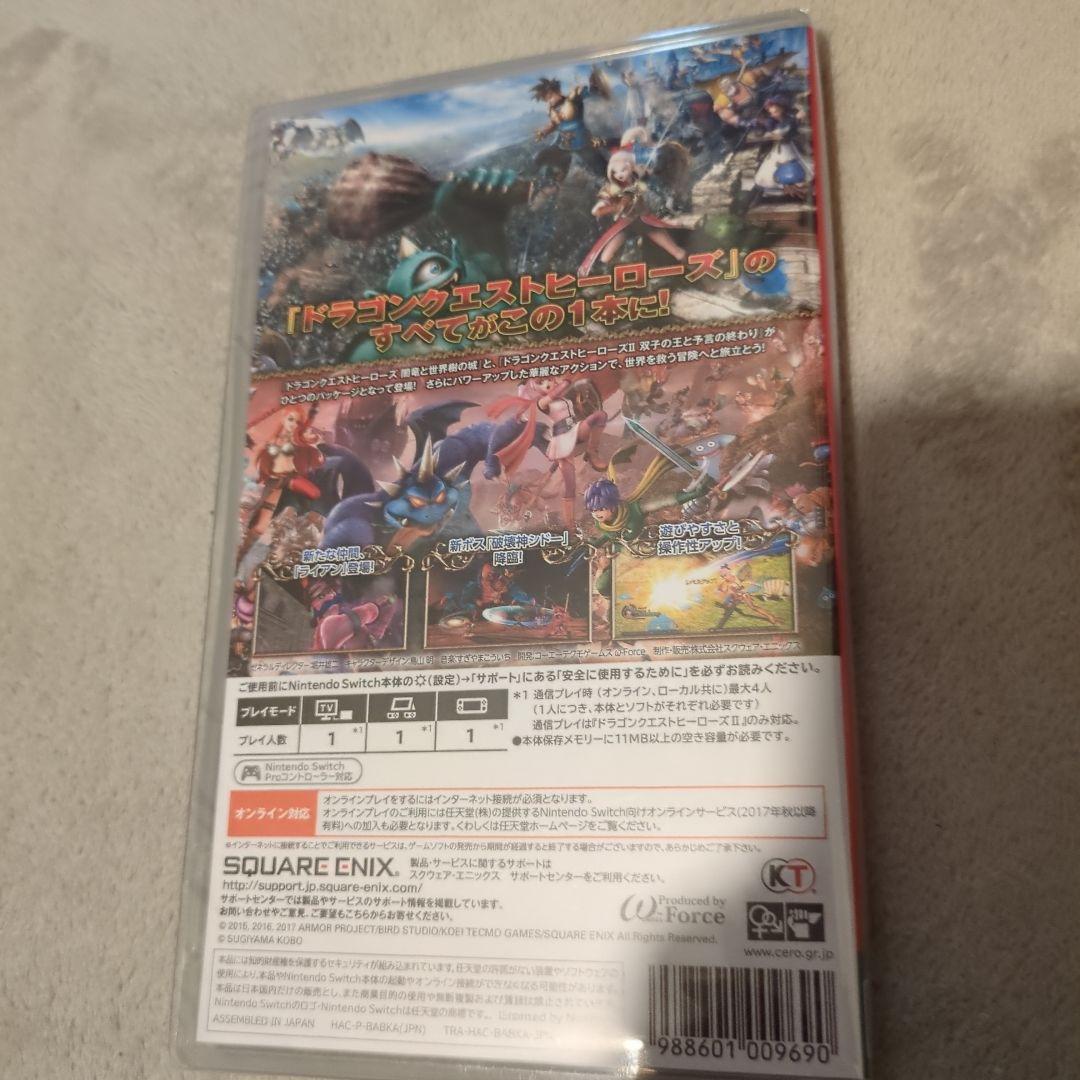 ドラゴンクエストヒーローズI・II for Nintendo Switch　新品