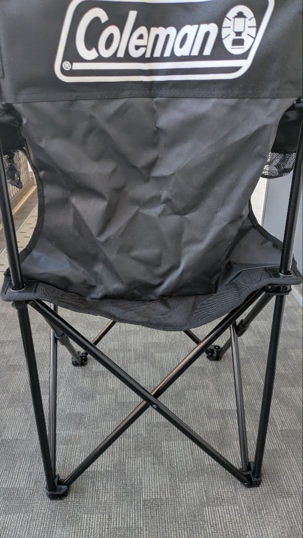 Coleman 折りたたみチェア 黒 4脚セット 大3脚 小1脚