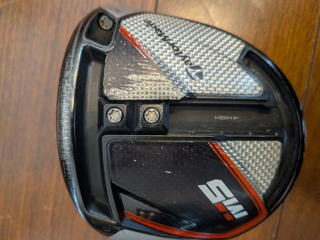 テーラーメイド M5 ドライバー ヘッドのみカバー付き