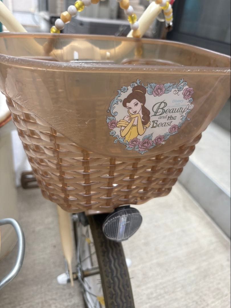 ☆トイザらス　美女と野獣　ベル　自転車☆