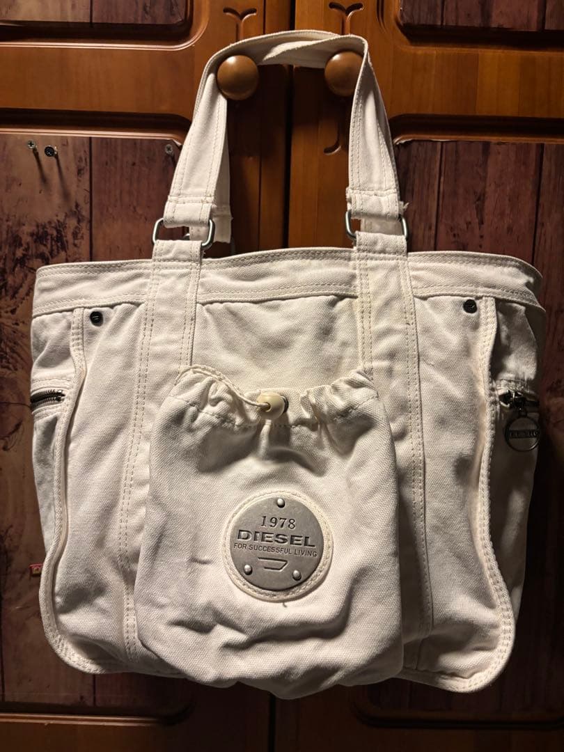 DIESEL （ディーゼル）ヴィンテージキャンバストートバッグ